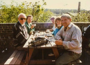 Visiting the Black Country Museum in 1990 with Mary & Frank Turton