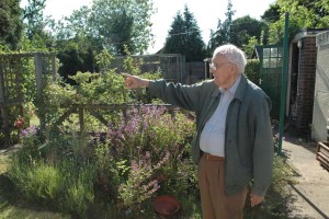 Dad always liked to give me an audio tour of the garden each time I arrived back in Norfolk!