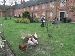 Mary was another resident who was very kind to dad throughout, 2016