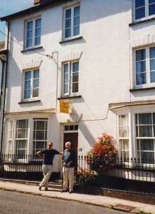 When John & Irene and the boys lived in Devon for a year back in 1962/3 we all stayed here, in Challis House, Sampford Peverell. There were steam trains on the local line, some of the only steam rains left as diesels and beechings cuts were all happening!