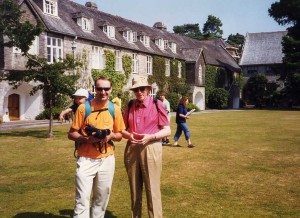 John and the family came back to visit dartington hall in 1999. John loved his time here as a music student