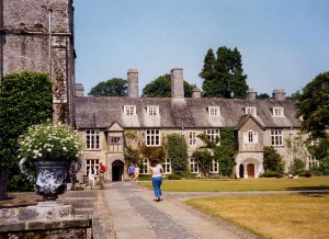 John's room whilst he studied here was on the first floor to the left of the entrance doorward shown to the riht of this picture, taken on a visit in 1999