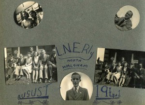 John left school at 15 when his dad died and went to work on the railways, his work colleagues in August 1941