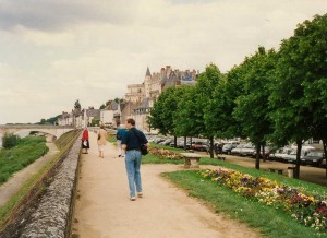 We all enjoyed the very French scenery! Loire, '94