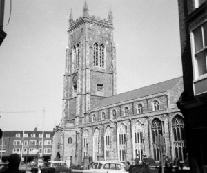 Cromer Parish Church, where John was treasurer